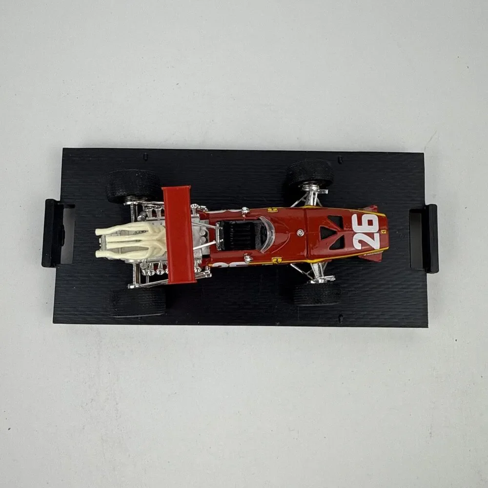 Brumm Models 1:43 Scale R171 - 1968 Ferrari 312F1 HP400 Red #26